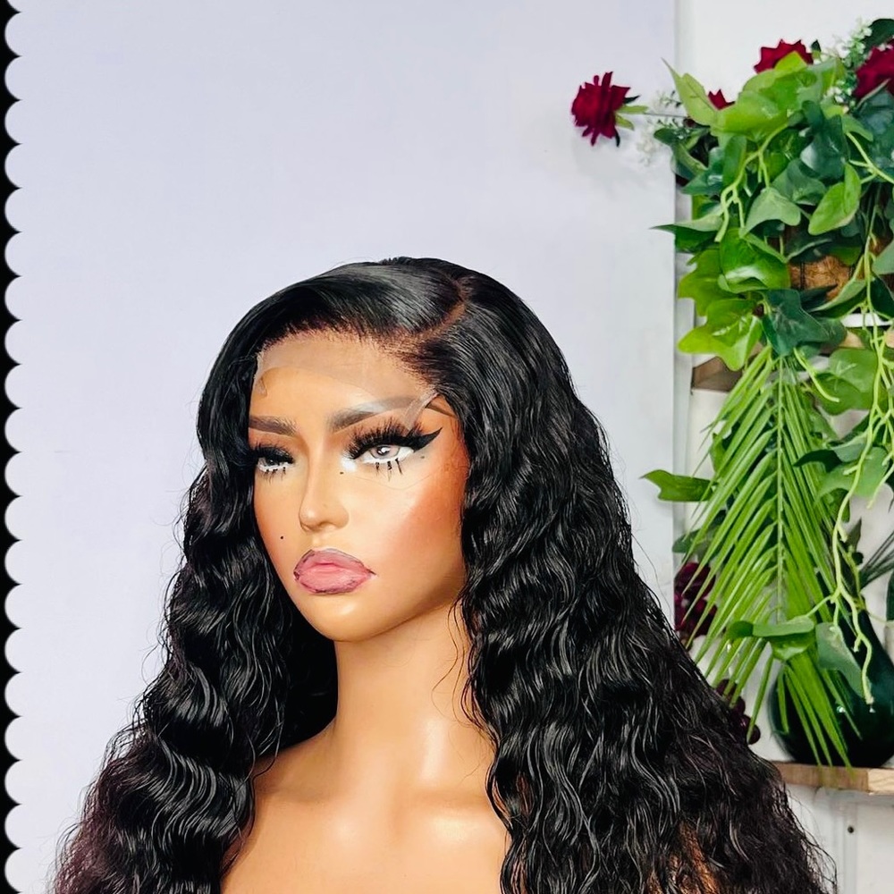 20inch Never Worn deep loose wave wig